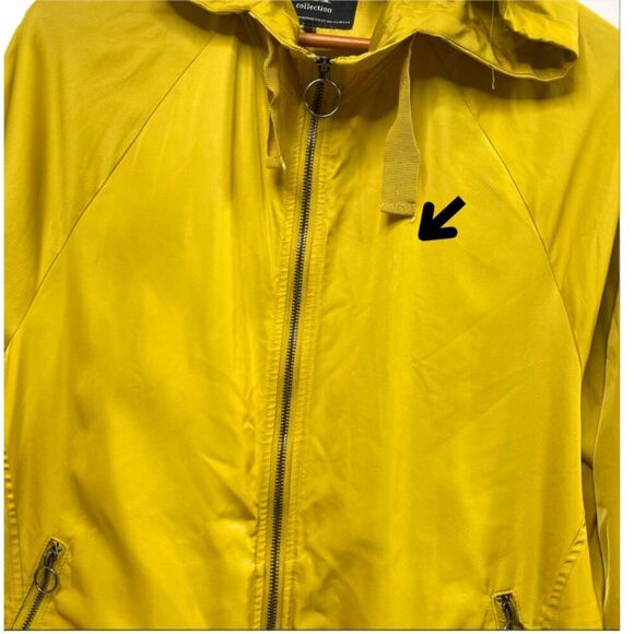Zara | TRF Yellow Sporty Windbreaker Jacket Size XS - Picture 16 of 16